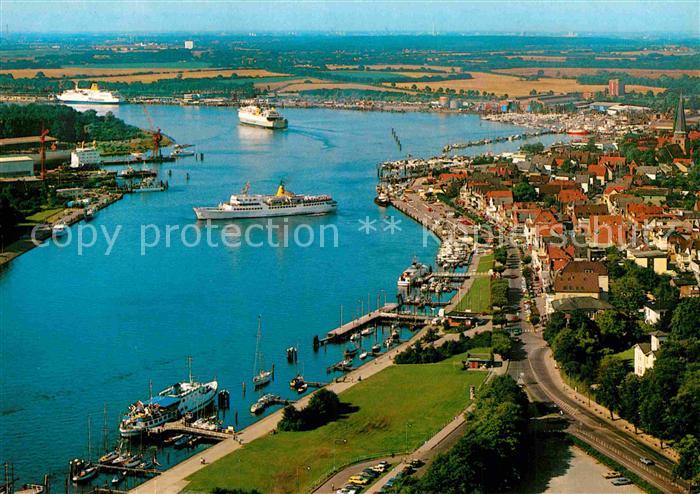 Travemuende Ostseebad Fliegeraufnahme