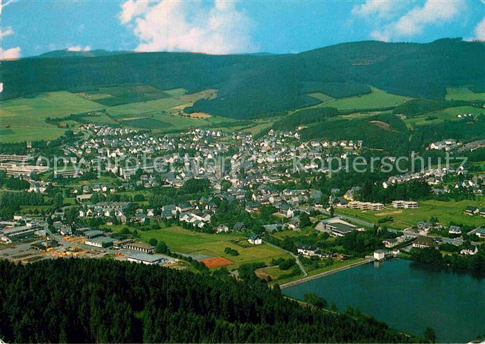 Olsberg Sauerland Fliegeraufnahme