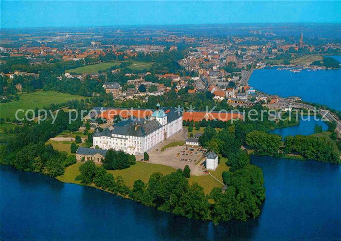 Schleswig Schlei Fliegeraufnahme Schloss Gottorp