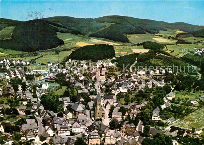 Olsberg Sauerland Fliegeraufnahme