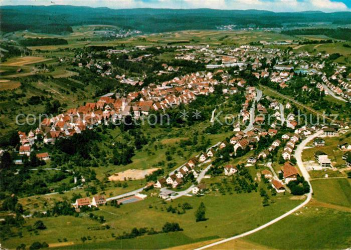 Dornstetten Wuerttemberg Fliegeraufnahme