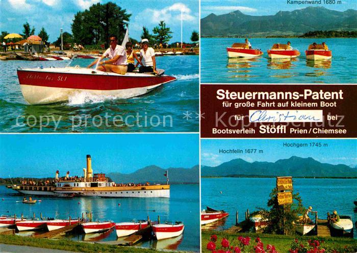 Prien Chiemsee Bootsverleih Stoeffl