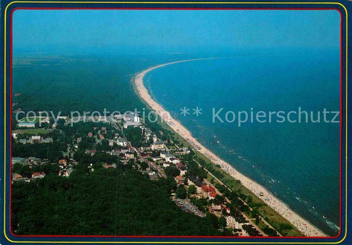 Zinnowitz Ostseebad Fliegeraufnahme