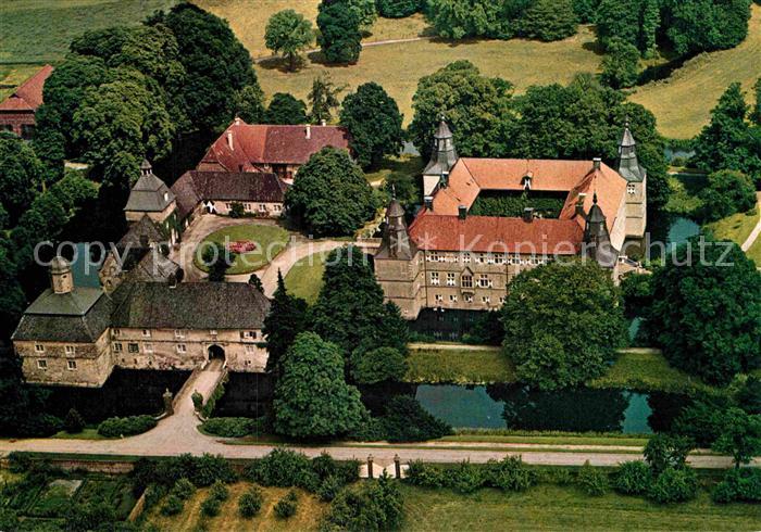 Herbern Fliegeraufnahme Schloss Westernwinkel