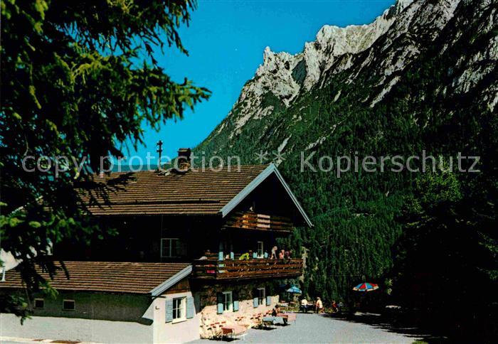 Mittenwald Bayern Gasthaus Gletscherschiff