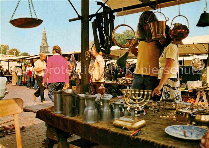 Amsterdam Niederlande Flohmarkt