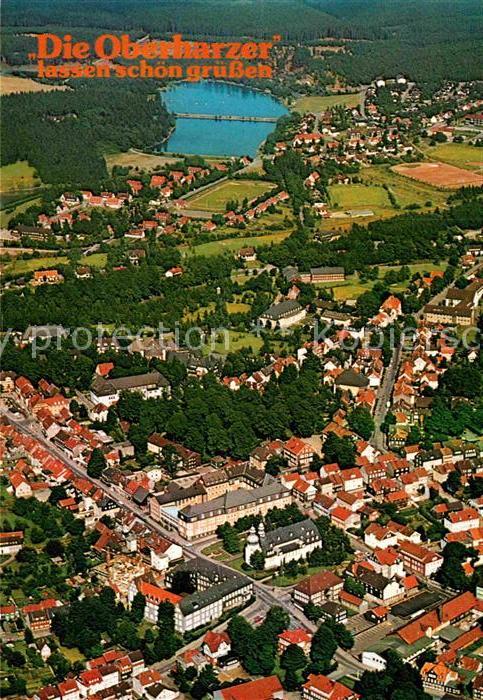 Zellerfeld Clausthal Fliegeraufnahme