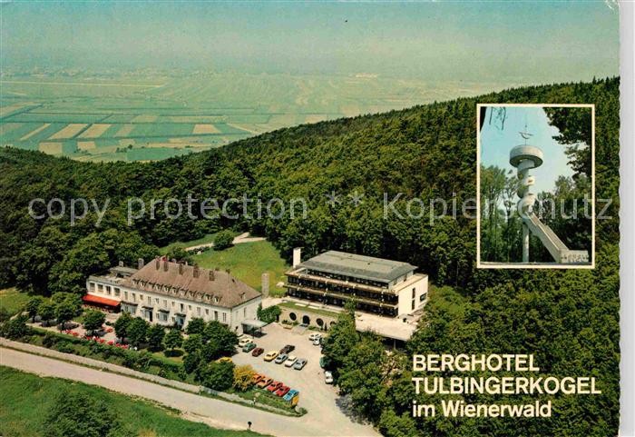 Mauerbach Fliegeraufnahme Berghotel Tulbingerkogel im Wienerwald