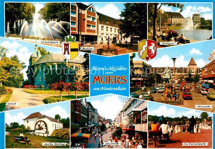 Moers Schlosspark Altstadt Koenigsee Freizeitparkt Schach Muehle Biefang Neustra