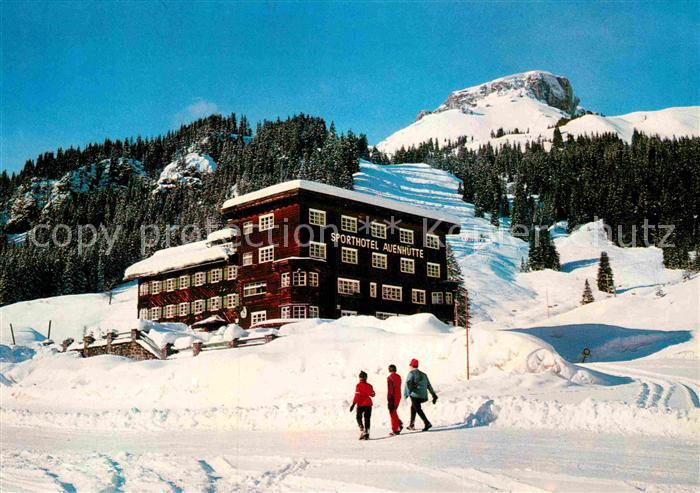 Hirschegg Kleinwalsertal Vorarlberg Skigebiet Sporthotel Auenhuette