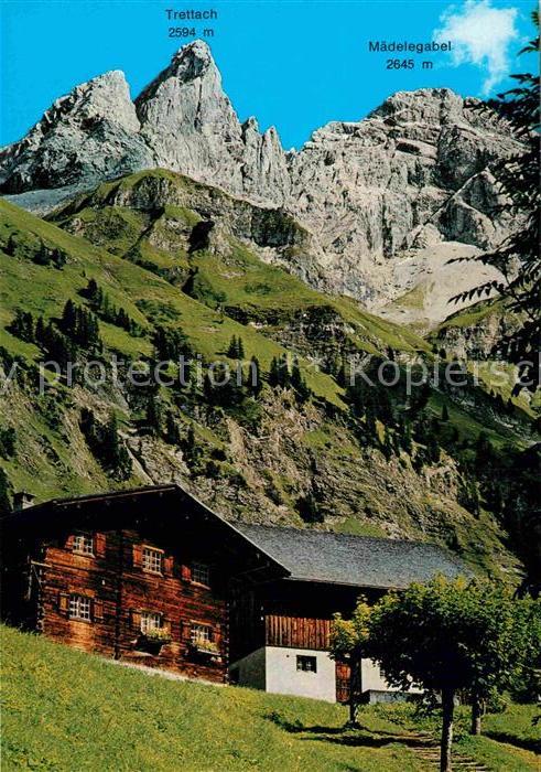 Einoedsbach bei Oberstdor im Hochallgaeu