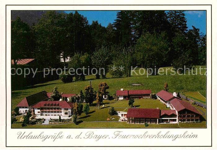 Bayerisch Gmain Fliegeraufnahme Feuerwehrerholungsheim