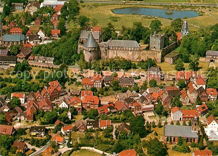 Bad Bentheim Fliegeraufnahme mit Schloss