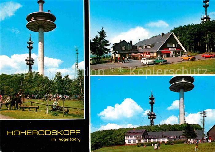 Hoherodskopf Schotten Berggasthof Sendetuerme Vogelsberg