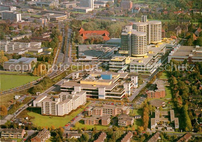Muenster Westfalen Fliegeraufnahme Neubau Zentralklinikum