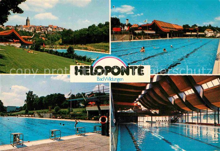 Bad Wildungen Heloponte Hallenbad und Freibad