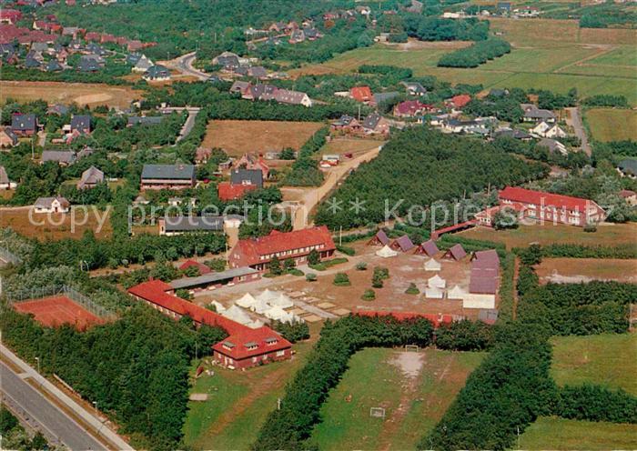 St Peter-Ording Fliegeraufnahme Freizeit- und Erholungsheim