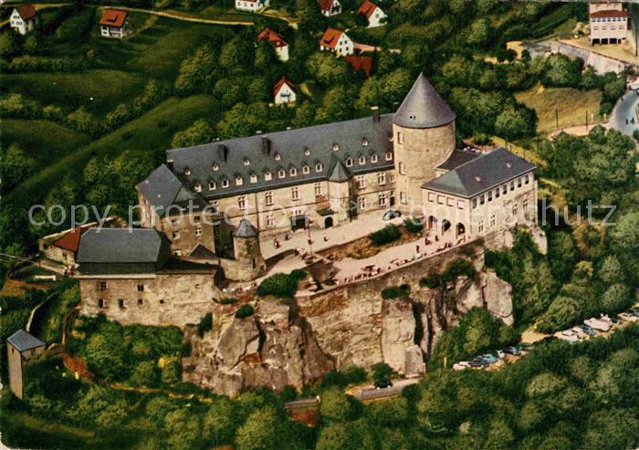 Edersee Schloss Waldeck Fliegeraufnahme