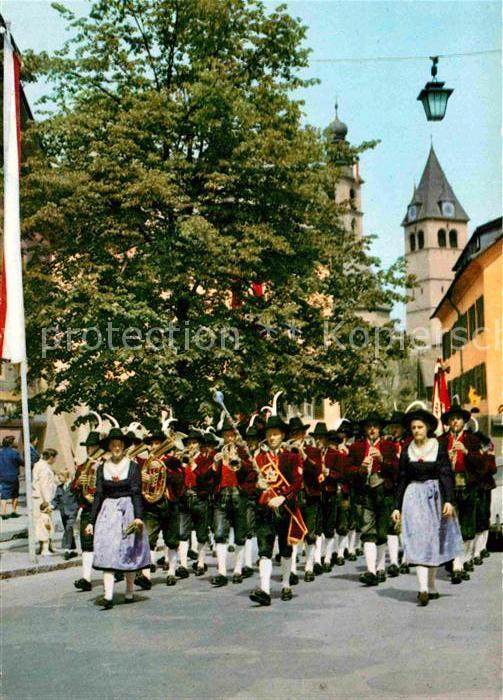 Kitzbuehel Tirol Musikkapelle in Tracht