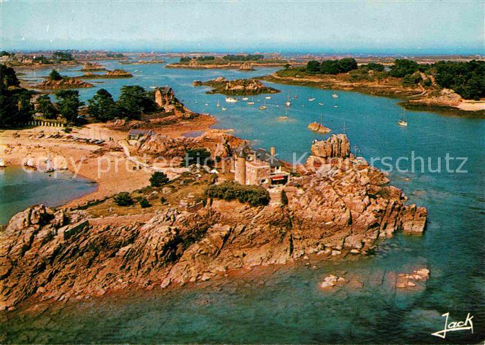 Ile-de-Brehat Fliegeraufnahme