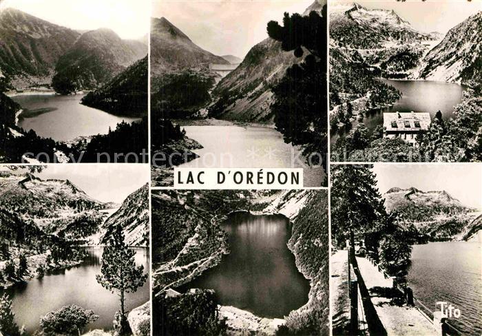 Saint-Lary-Soulan Fliegeraufnahmen Lac D´Orédon