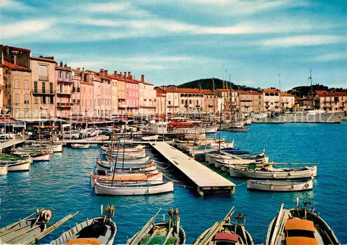Saint Tropez Var Hafen Fischerboote