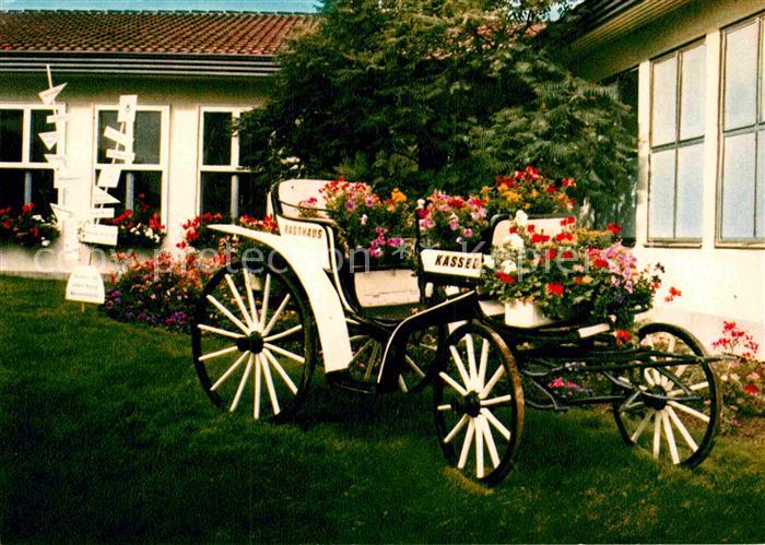 KAssEL CITY Autobahn-Rasthaus Pferdekutsche
