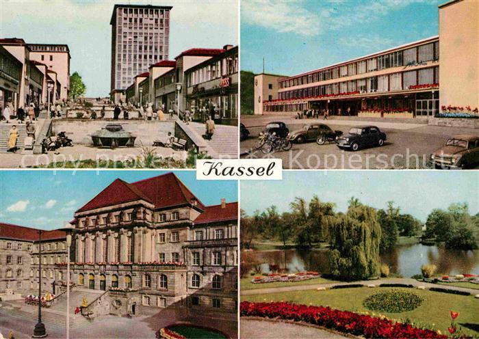 KAssEL  CITY Treppenstrasse Rathaus Insel-Siebenbergen