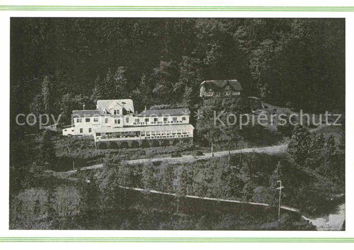 Gladenbach Lahn Hessen Fliegeraufnahme Waldhotel Berggarten
