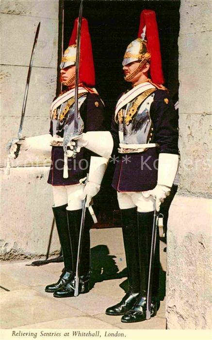 Leibgarde Wache Relieving Sentries Whitehall London