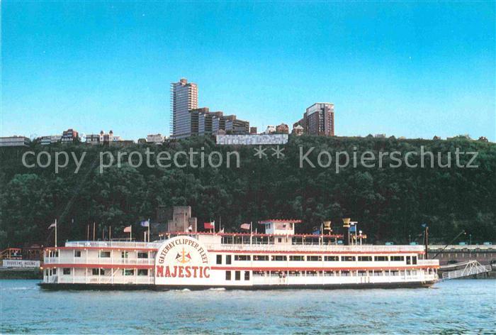 Dampfer Schaufelrad Gateway Clipper Fleet's Flagship Majestic Mt. Washington