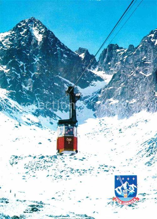 Seilbahn Vysoke Tatry Skalnata dolina Lanovka na