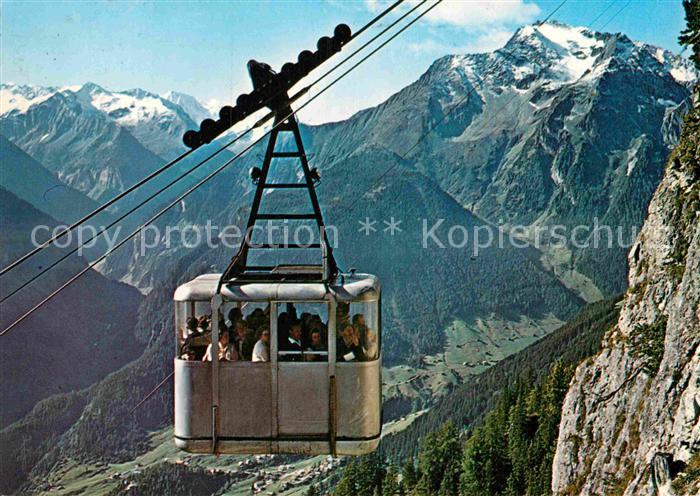 Seilbahn Penken Grünberg Mayrhofen Zillertal-Tir