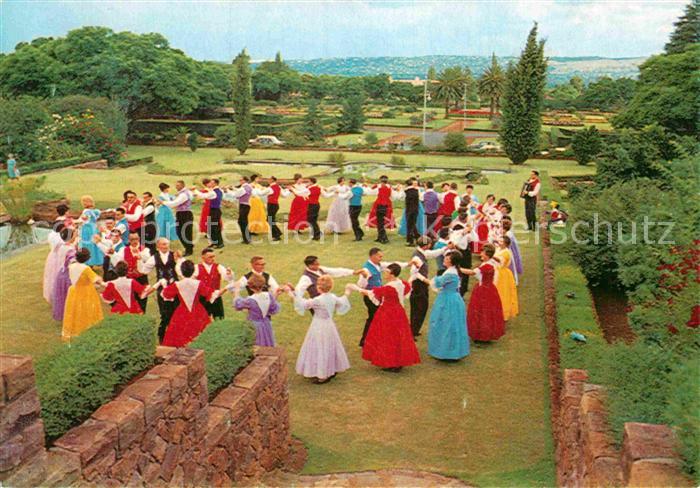 Tanz Taenzer Folk-Dancers Garden of Libertas Residence Prime Minister Pretoria