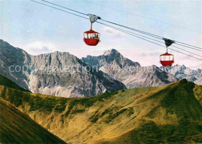 Seilbahn Kanzelwand Riezlern Widderstein Kleines Walsertal
