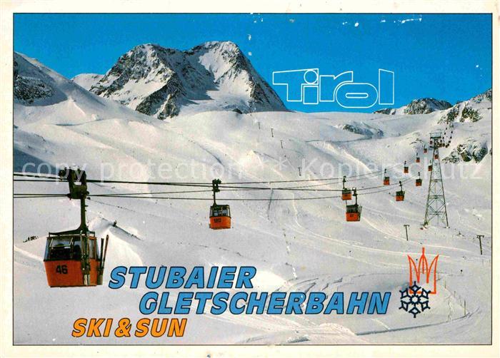 Seilbahn Stubaier Gletscherbahn Tirol