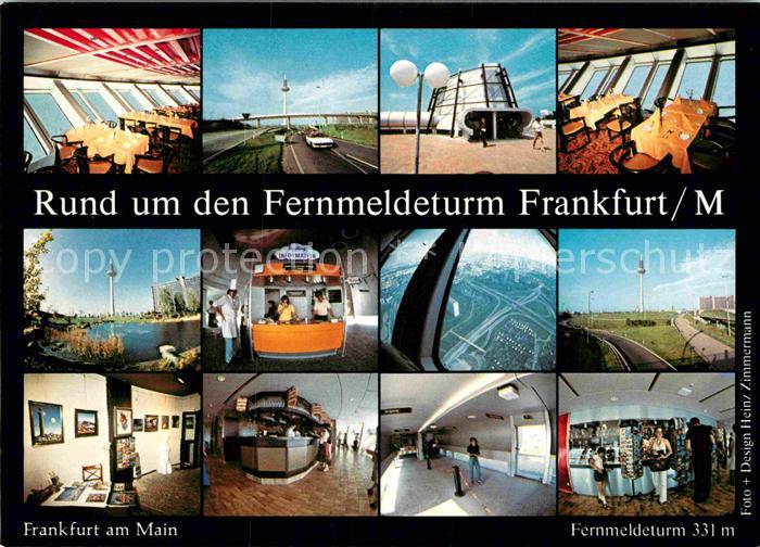 Funkturm Fernmeldeturm Frankfurt am Main
