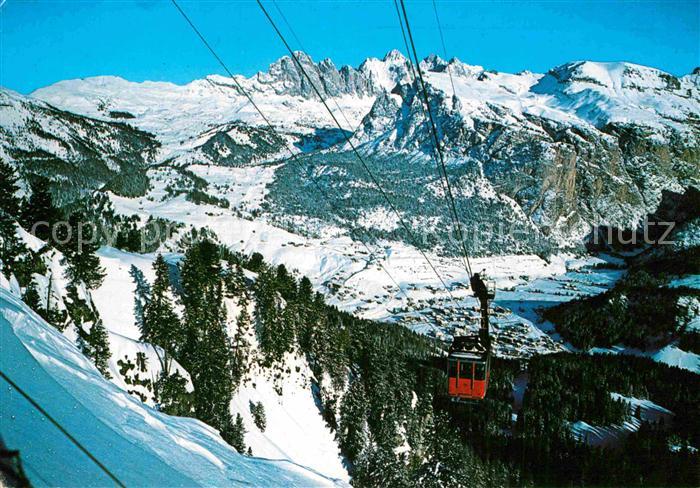 Seilbahn Dolomiti Val Gardena Selva Wolkenstein