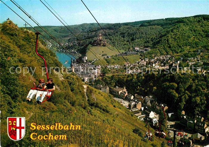 Sessellift Burg Cochem Mosel