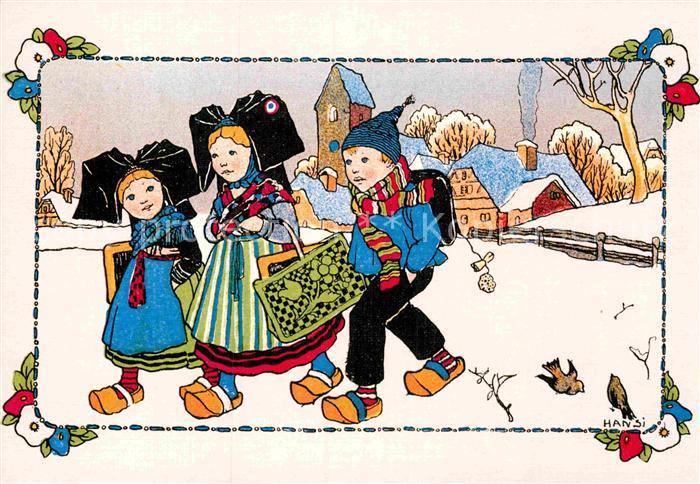 Hansi Kinder Trachten Elsass