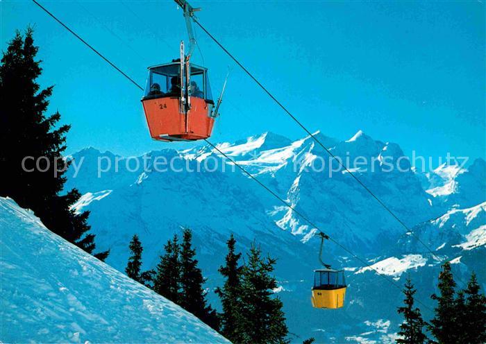 Seilbahn Hasliberg-Kaeserstatt Wetterhorngruppe