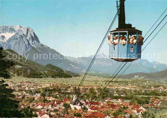 Seilbahn Wankbahn Garmisch-Partenkirchen Zugspit