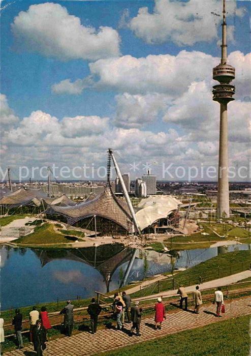 Olympia München Olympiapark Sporthalle Schwimmh