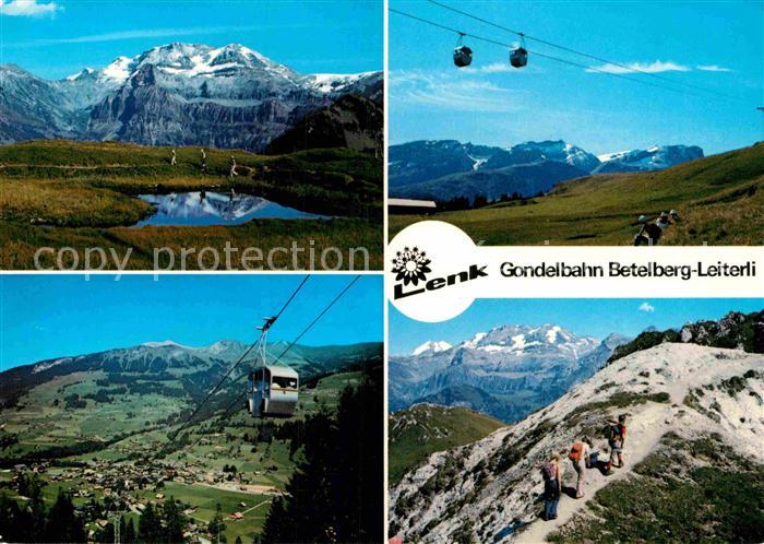 Seilbahn Betelberg-Leiterli Lenk Hoehenwanderungen