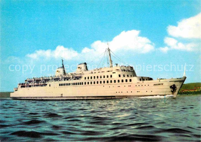 Schiffe Ships Navires Eisenbahnfährschiff MS Sassnitz