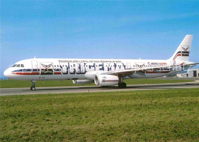 Flugzeuge Zivil Trigema Aero Lloyd Airbus A 321 D-ALAH
