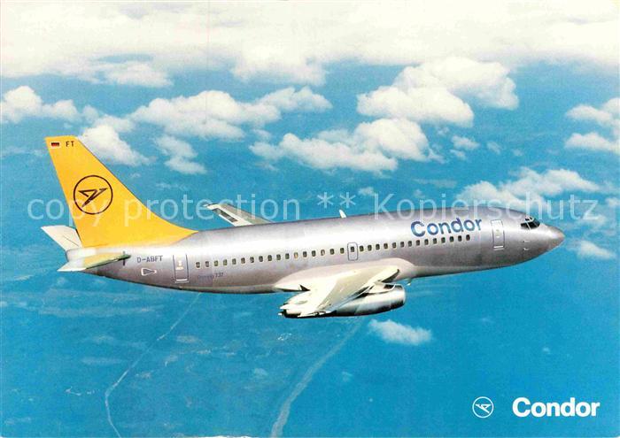Flugzeuge Zivil Condor Europa-Jet Boeing 737-230