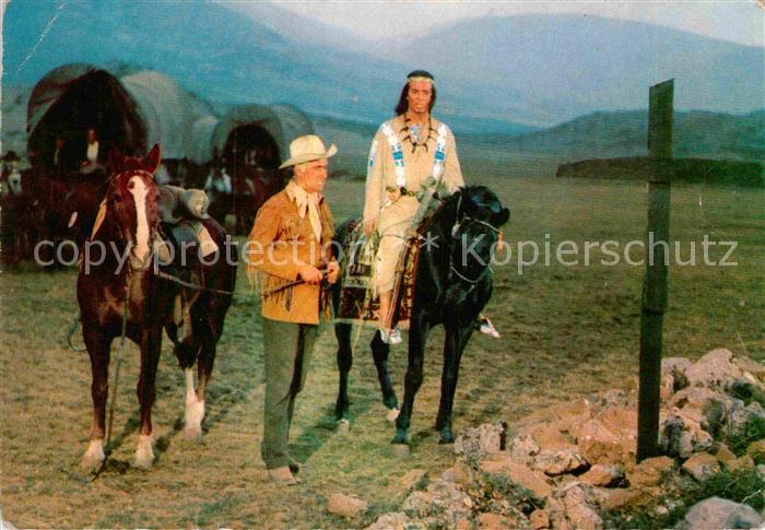 Kino Film Unter Geiern Stewart Granger Pierre Brice