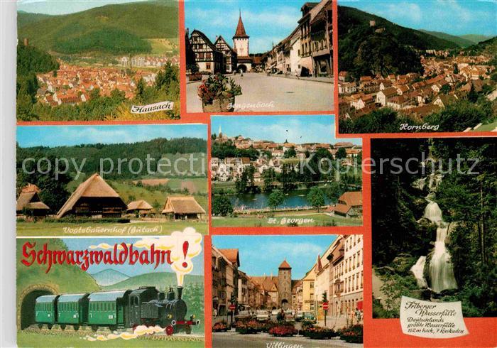 Lokomotive Schwarzwaldbahn Hausach Hornberg Villingen St. Georgen