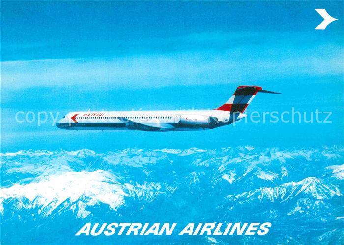 Flugzeuge Zivil Austrian Airlines McDonnell Douglas MD-